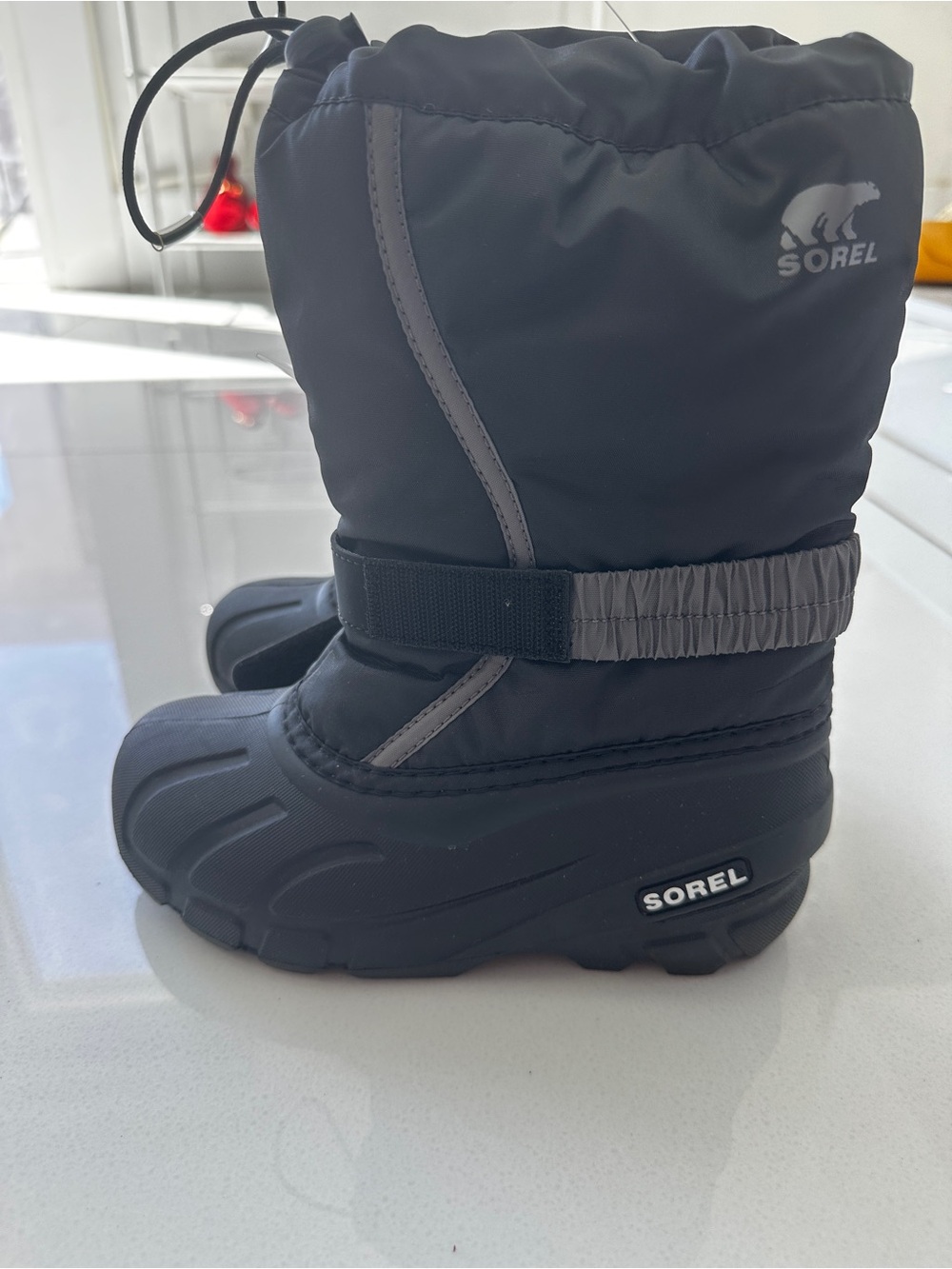 Sorel kids waterproof snow boots